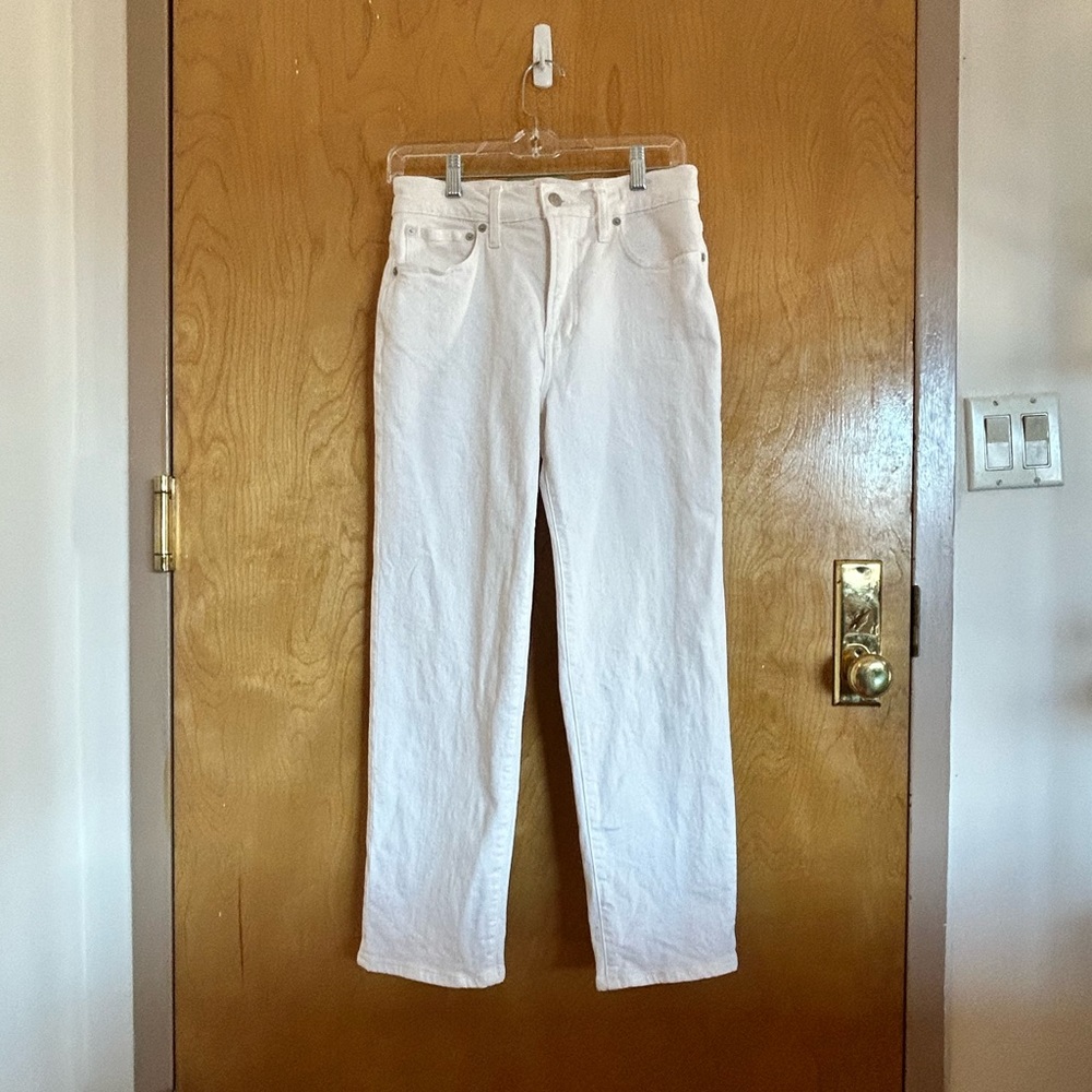 Madewell Perfect Vintage Jeans in Tile White